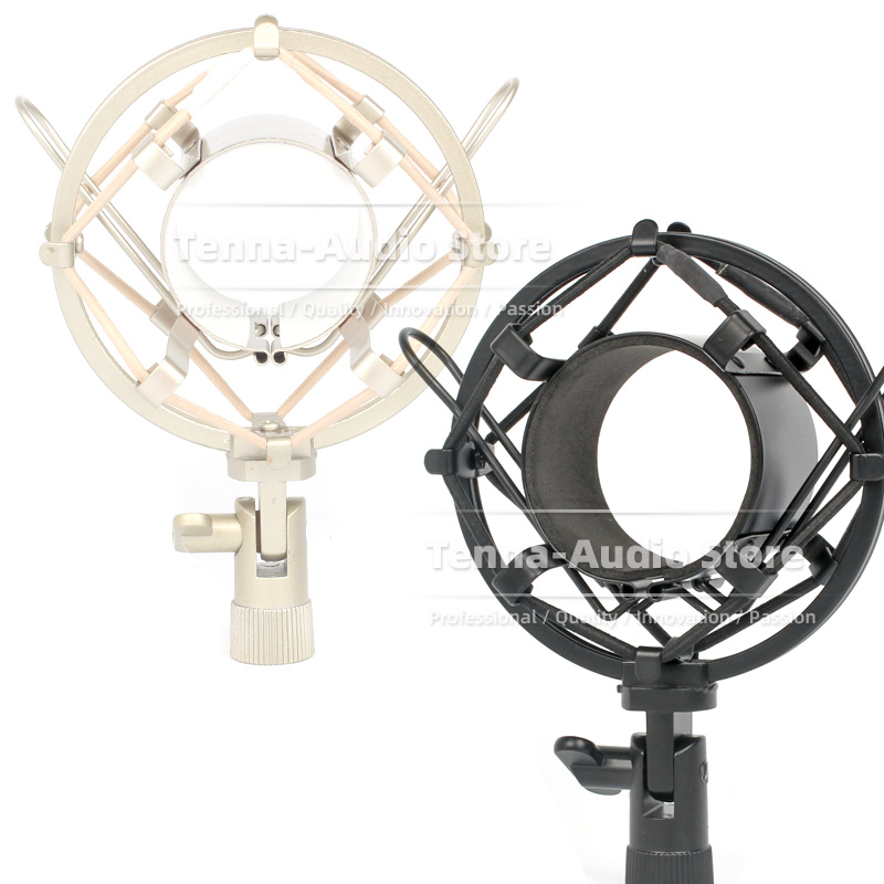 Shure Mic Sm7B - SnapVox と互換性のある NEUMANN TLM102 TLM102 スパイダーマイクショックマウントホルダー分離マイクスタンドブラケット防振