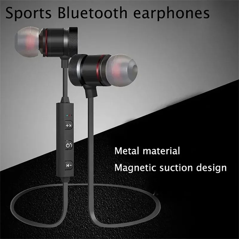 Bluetooth Headset On Ear - 1-4個 ワイヤレスBluetoothヘッドホン ネックバンドイヤホン インイヤーモニター マイク付き 長時間バッテリー