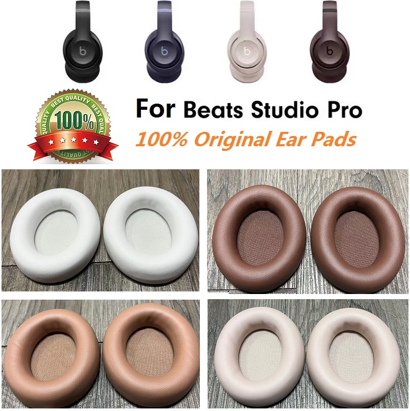 Beats Headphone Studio Pro - 100% オリジナル交換用イヤーパッドビートスタジオプロワイヤレス ANC ヘッドフォンイヤーパッド耳カバーヘッドセットイヤーマフスペアパーツ