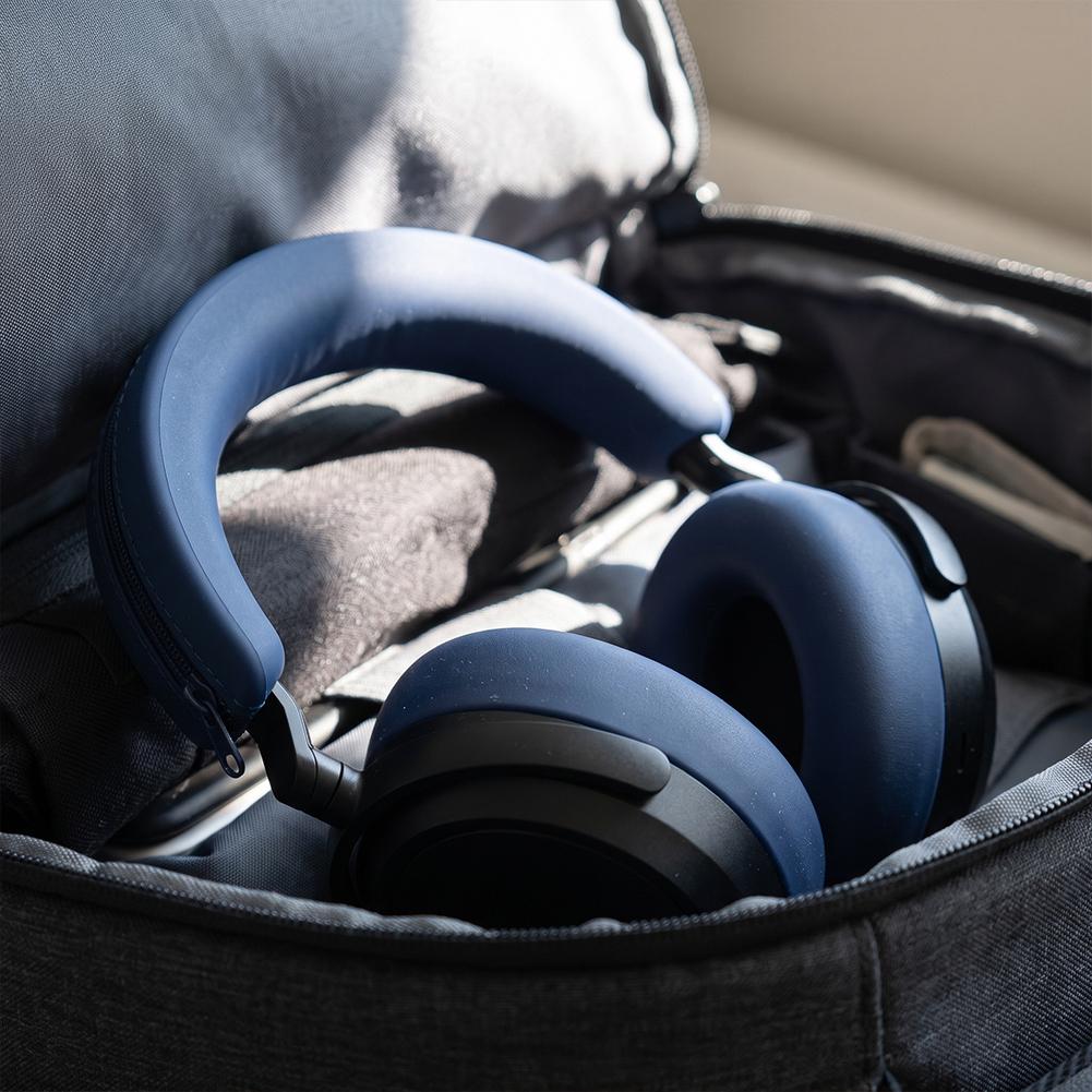 Sennheiser Headphone Momentum 4 - ゼンハイザー MOMENTUM 5 ヘッドバンドカバーとイヤーカップカバー用のソフトシリコンカバー