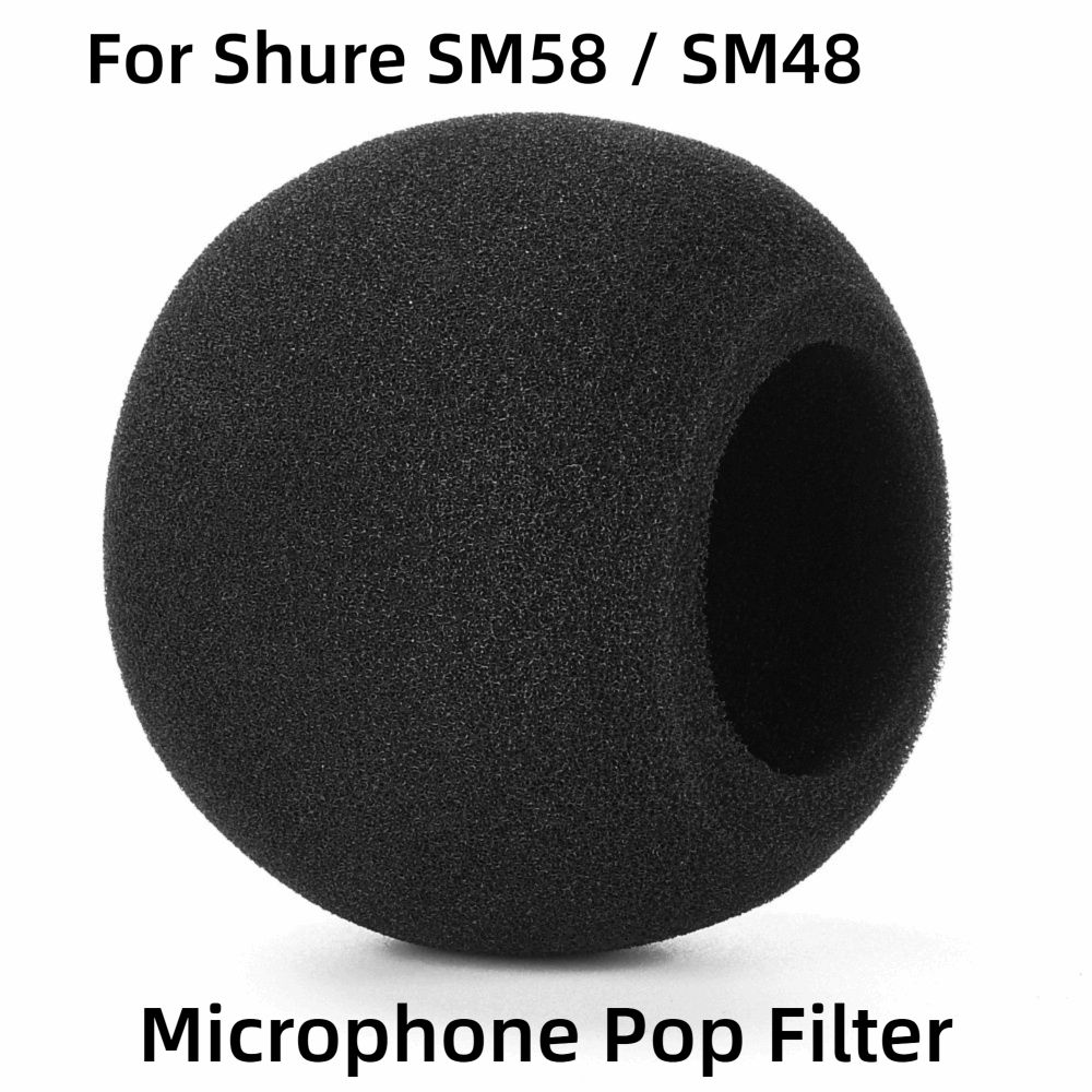 交換用マイクウィンドスクリーンカバー 植毛スポンジフォーム  - Shure Mic Sm58 のレビューと価格