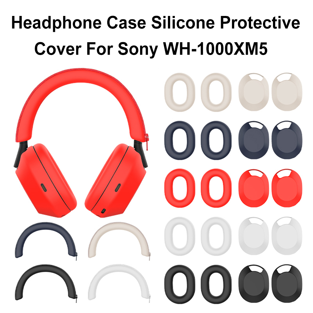 Sony WH-1000XM5用シリコンヘッドフォン,保護カ - Sony Headphone Wh-1000Xm5 のレビューと価格