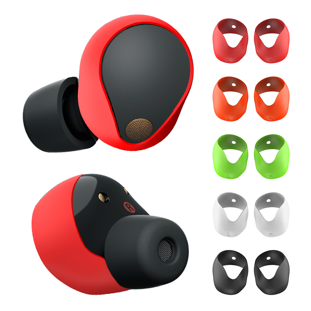5 ペアのシリコンイヤーチップカバーアクセサリー滑り止めイヤ - Sony Headphone Wf-1000Xm5 のレビューと価格