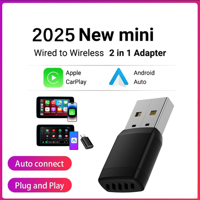 ワイヤレスアダプター スマートワイヤレスCarPlay An - Bluetooth Adapter Receiver のレビューと価格