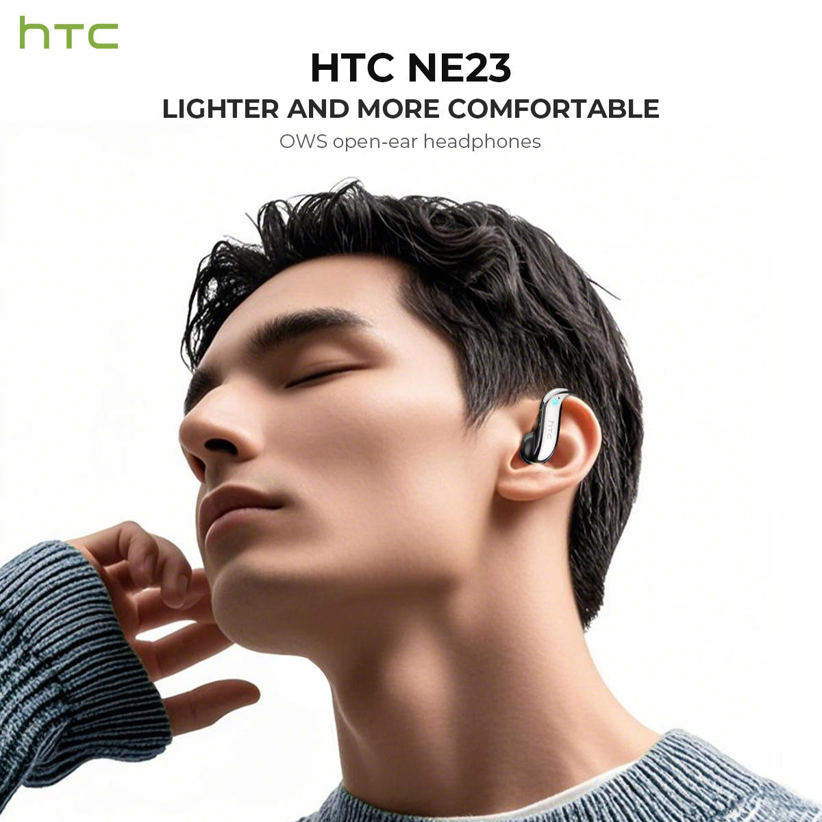 オープンイヤー Bluetooth ヘッドフォン HTC 3 - Usb C Earphone のレビューと価格