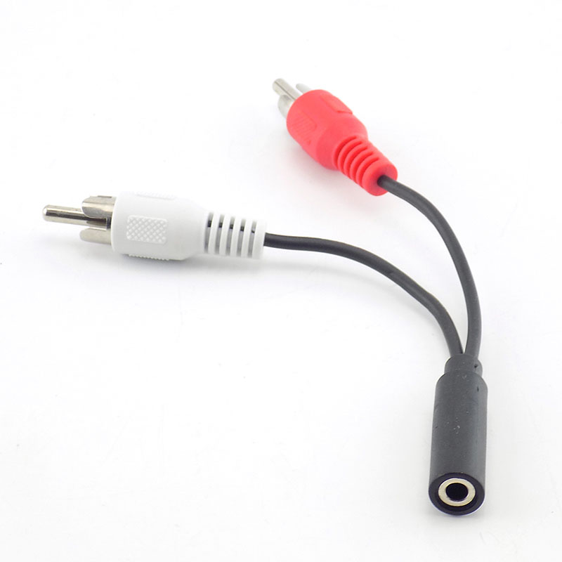 3.5 ミリメートル RCA メスジャックステレオ - 2  - Cable Extension 3.5 のレビューと価格