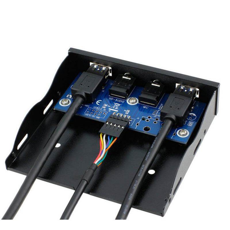 2ポートusb 3.0ハブスプリッター,hdオーディオ,3. - Earphone Splitter Jack のレビューと価格