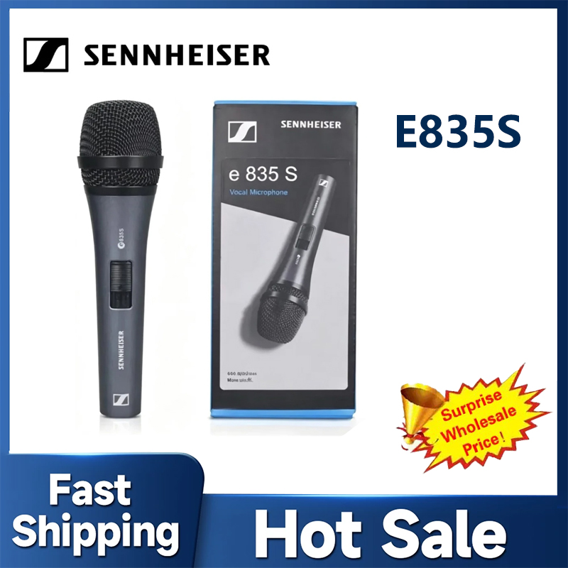 ゼンハイザー E835S カーディオイドダイナミックボーカル - Shure Mic Sm58 のレビューと価格