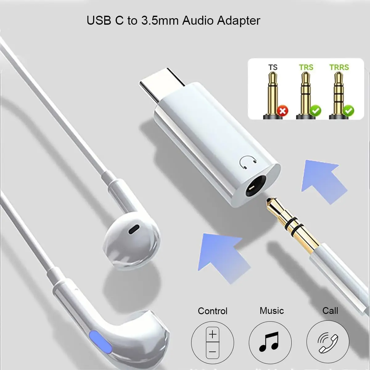 USB C - 3.5mmイヤホンアダプター オーディオコン - Usb C Earphone のレビューと価格