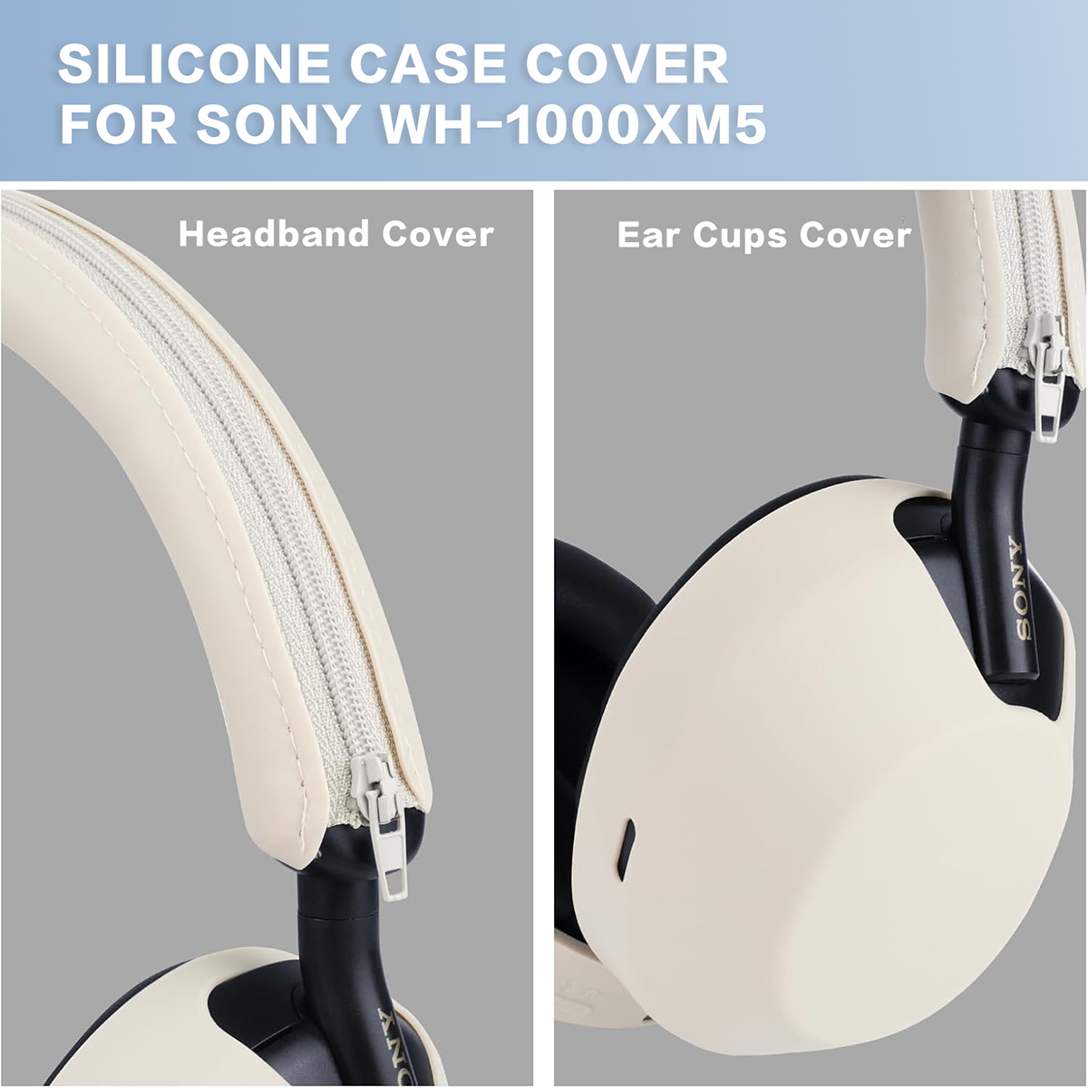 ソニーヘッドフォン用シリコン保護カバー、イヤーマフプロテクタ - Sony Headphone Wh-1000Xm5 のレビューと価格