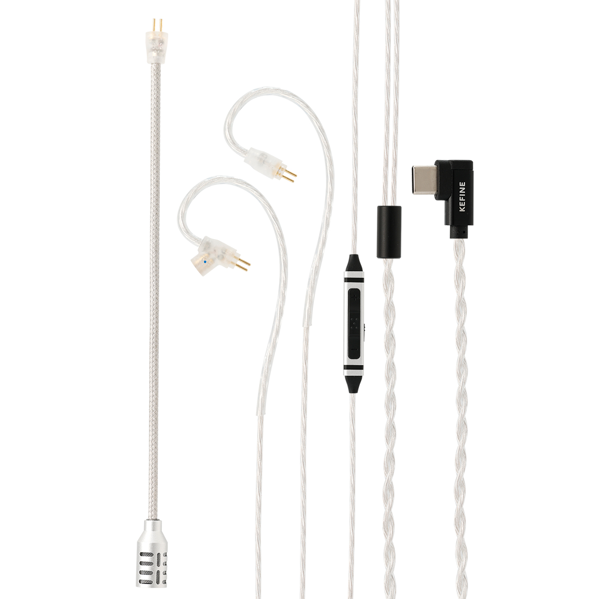 Kefine ゲーミングケーブル HiFi 有線イヤホン用  - Usb C Earphone のレビューと価格