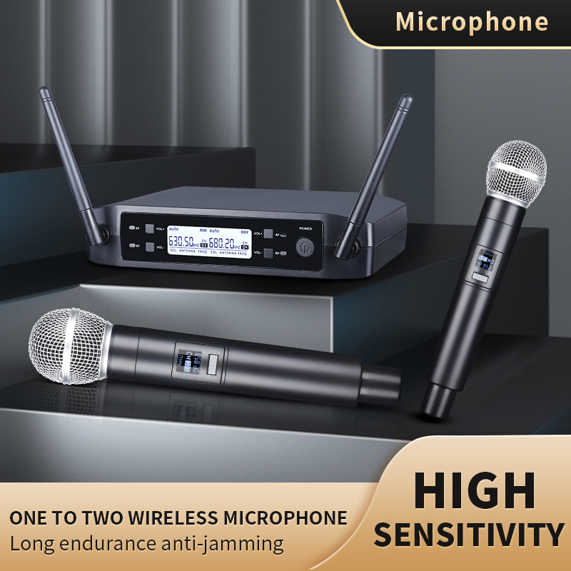 ワイヤレスマイクハンドヘルドデュアルチャンネル UHF 固定 - Shure Mic Sm7B のレビューと価格